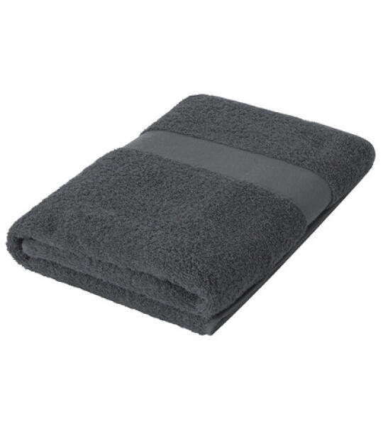 Drap de bain avec nom dans la bordure