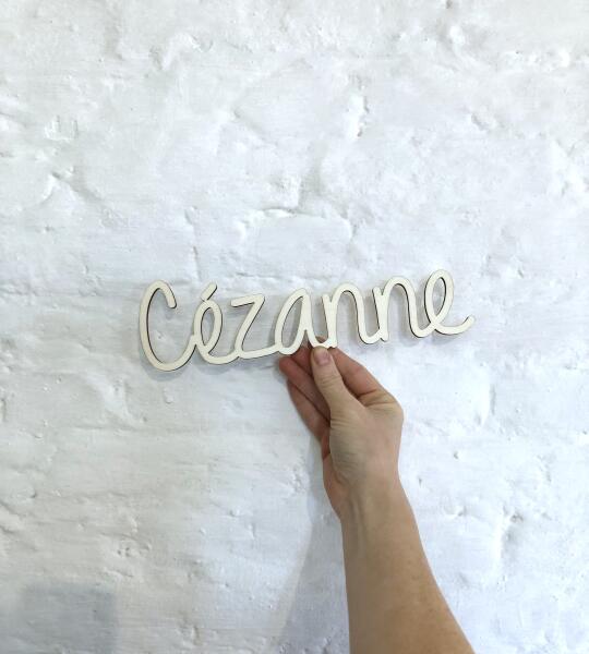 Prénom en bois 3 mm