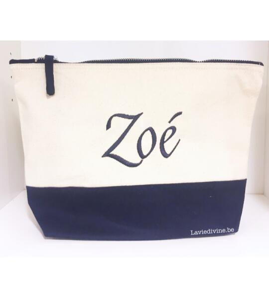Dipped Base Canvas Accessory Bag
