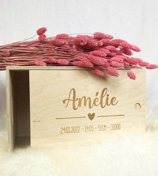Coffret couvercle coullisant