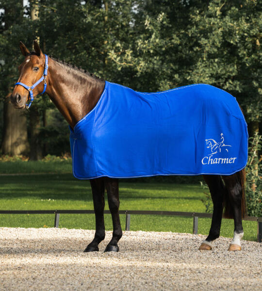 Fleece zweetdeken met lijntekening