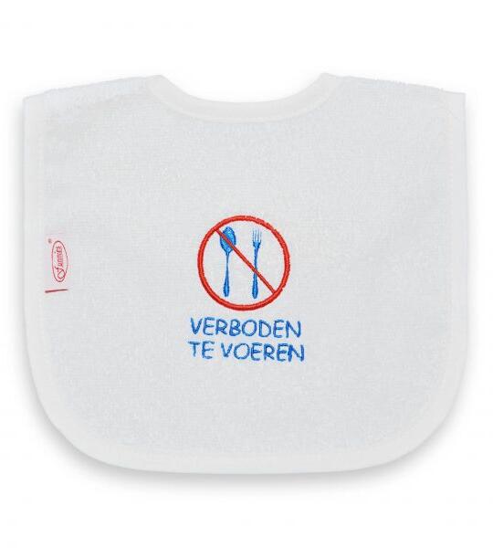 Slabbetje 'verboden te Voeren'