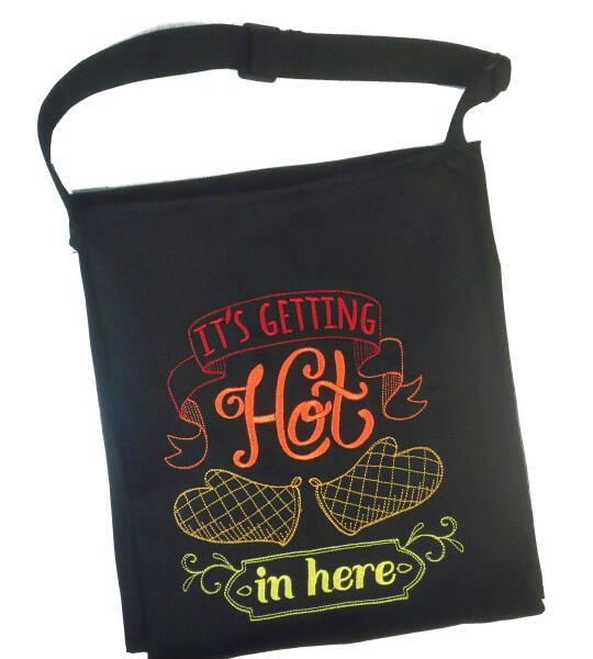 keukenschort ‘Hot in Here’