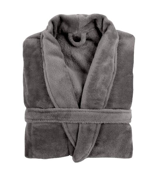 COSY Home Set met naam – Fleece badjas & dekentje geborduurd