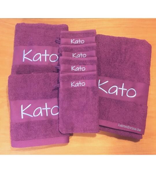 Ensemble de bain personnalisé
