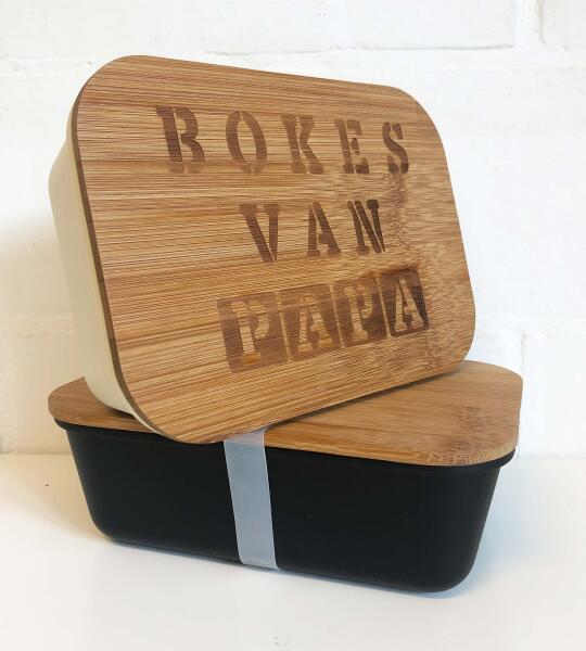 Brooddoos bamboo deksel