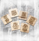 Set onderzetters honden