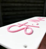 Plaque 3D acrylique