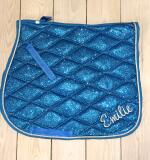 Glitter Zadeldekje met Naam PONY