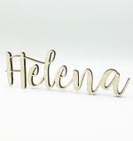 Naam in hout 6 mm