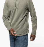 Enzo - Fleece met ritskraag