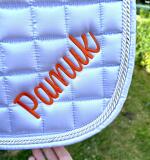 Tapis de selle dressage anatomique de luxe