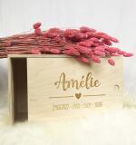 Coffret couvercle coullisant