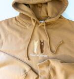 Hoodie met gepersonaliseerd paardenhoofdje & naam/tekst