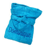 Premium Badjas met Capuchon