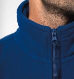 Microfleece met rits heren