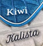 Glitter Zadeldekje met Naam - SHETLAND