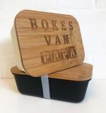 Brooddoos bamboo deksel