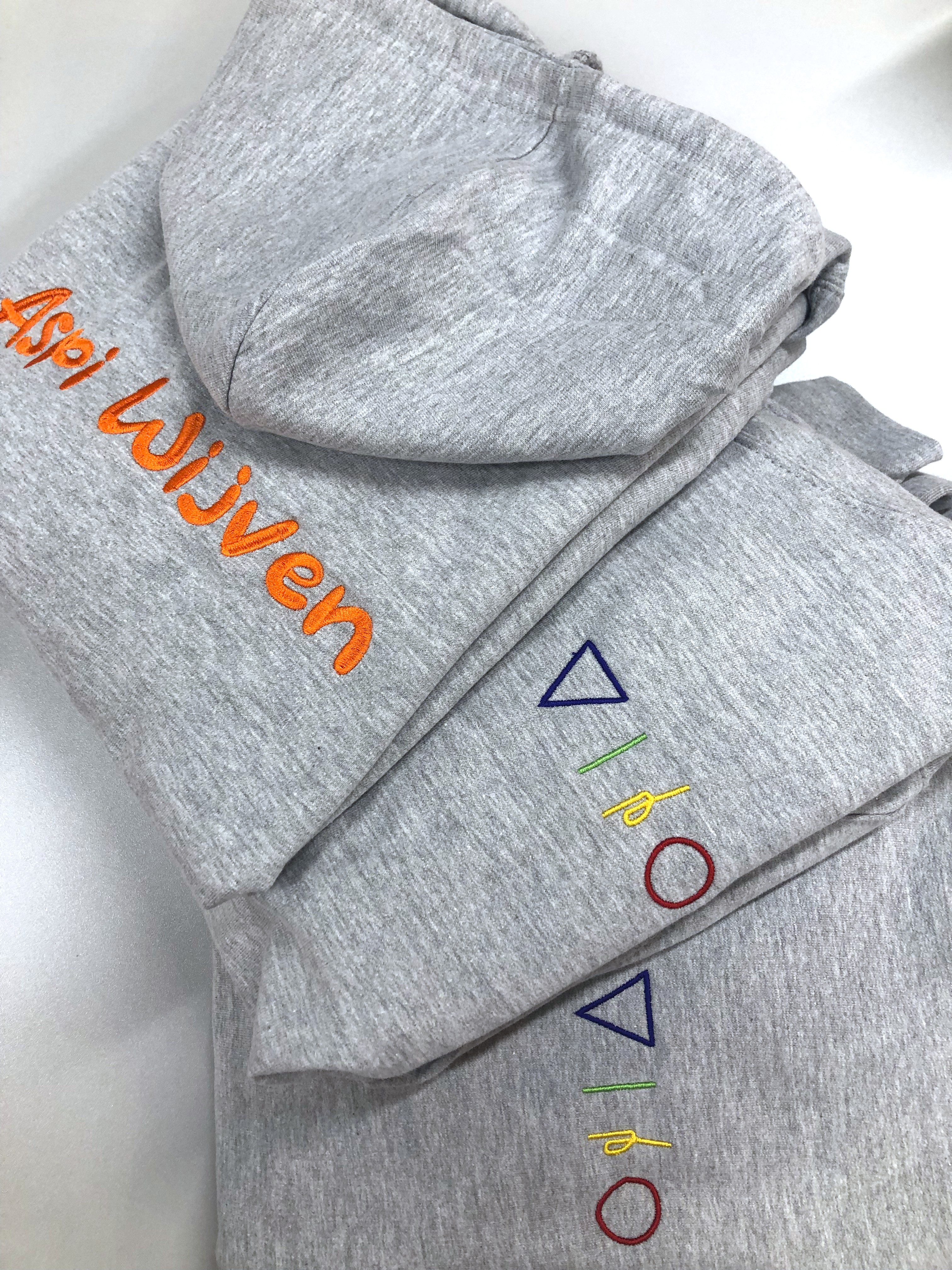 Geborduurde Hoodies Chiro Aspi's
