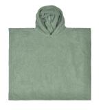 Badstoffen Kinderponcho met naam