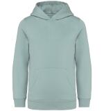 Ecologische Kinderhoodie – Premium sweater van biokatoen met gepersonaliseerde borduring
