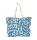 Stijlvolle en duurzame shopper met botanisch motief