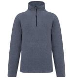 Enzo - Fleece met ritskraag