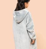 Kinder poncho plaid
