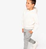 Ecologische Kinderhoodie – Premium sweater van biokatoen met gepersonaliseerde borduring