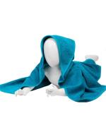 Babyhanddoek met Kap