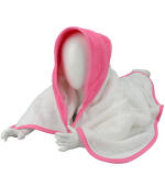 Babyhanddoek met Kap