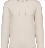 Ecologische uniseks sweater met capuchon