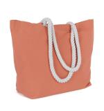 Gepersonaliseerde katoenen totebag in marinestijl – geborduurd, grote capaciteit
