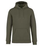 Ecologische uniseks sweater met capuchon