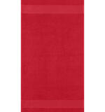 Serviette avec nom dans la bordure