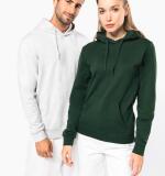 Gerecycled sweater met capuchon uniseks
