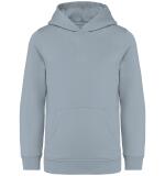 Ecologische Kinderhoodie – Premium sweater van biokatoen met gepersonaliseerde borduring