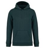 Ecologische uniseks sweater met capuchon