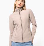 Microfleece met rits dames