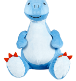 Blauwe dino