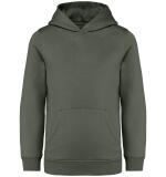Ecologische Kinderhoodie – Premium sweater van biokatoen met gepersonaliseerde borduring