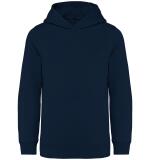 Ecologische Kinderhoodie – Premium sweater van biokatoen met gepersonaliseerde borduring
