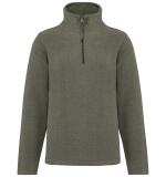 Enzo - Fleece met ritskraag