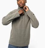 Enzo - Fleece met ritskraag
